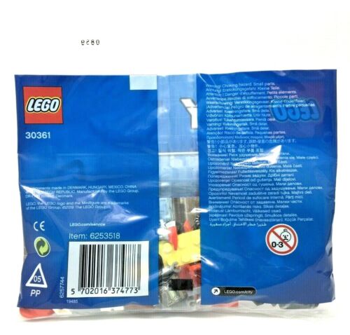 LEGO Set 30361 Fire ATV (39pc/5+/Firefighter Minifigure) NEW/Sealed City  Polybag