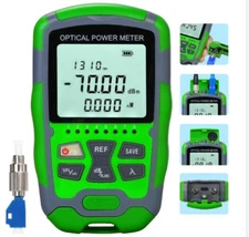 A-M70 VFL VISUAL FAULT LOCATOR 50KM & OPM PORTABLE OPTICAL POWER METER (FC/SC/ST