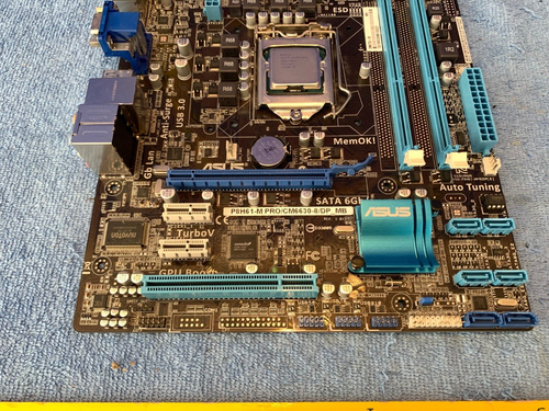 Asus P8H61-M pro/CM6630-8/DP_MB Motherboard w/ Intel I7-3770 3.40 - Picture 2 of 15