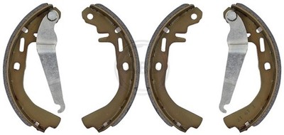 1x 8733 A.B.S. Bremsbackensatz für BEDFORD,OPEL,VAUXHALL
