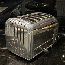 Dualit 4 Slice Classic Vario Toaster Polished Stainless Steel