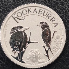 1/10 oz platinum kookaburra 2023 3185.50 per troy oz