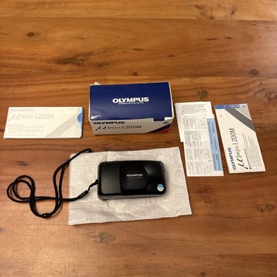 Olympus µ mju Zoom Kompaktkamera Kamera Analogkamera  In Ovp Top Zustand