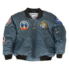 NWT Up And Away Junior Astronaut Kids Toddler Space Shuttle Jacket sz L 24Mo