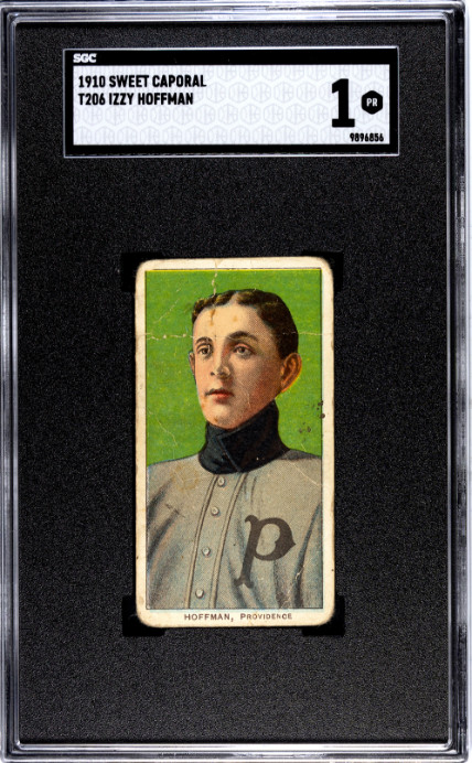 1910 Sweet Caporal (T206) Hoffman, Izzy SGC 1