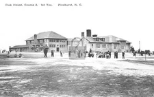 Golf Clubhouse 1st Tee Pinehurst North Carolina NC - Reprint