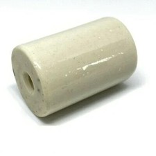 INSULATOR STANDOFF 1"-1.5" PORCELAIN HIGH VOLTAGE ELECTRIC MIL SPEC NL633W04-012