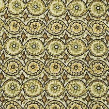 Good Condition HERMES Tie All Over Pattern 100 Silk Made in France Yellow Busine