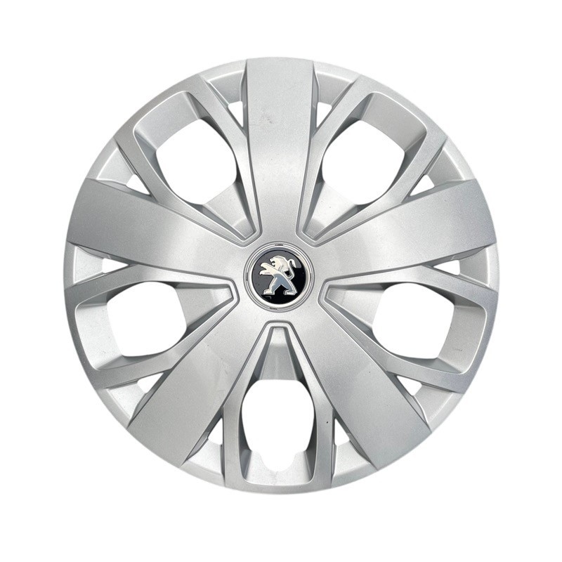 Enjoliveur 16 pouces pour PEUGEOT Boxer - Jante d'origine référence 1611985880 gris argent