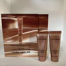 2 x Laura Mercier Tinted Moisturizer Bronzer 03 SUNBEAM 3mL DELUXE SAMPLE