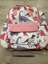 VASCHY Kids Backpack Pink Purple Dinosaurs Lightweight Toddlers Bag