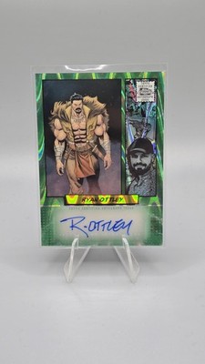 Ryan Ottley Comic Book ARTIST AUTO Gold Wave /99 2024 Topps Chrome Marvel