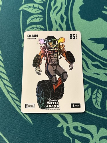 Evan Carter GO-CART Blizzard Foil Steel Bo Jackson Battle Arena 2026 Edition