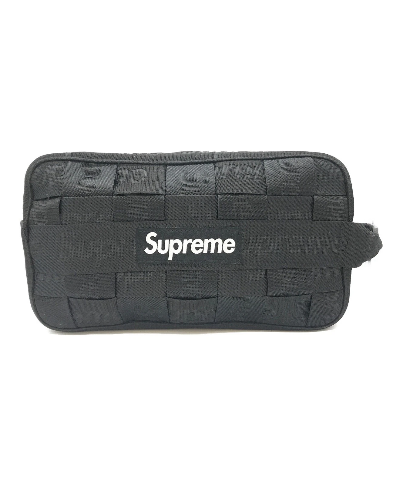 Sac utilitaire tissé SUPREME noir