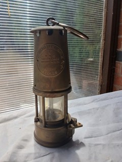 Eccles Miners Type 6 M & Q Safety Lamp Protector Lamp & Lighting Co LTD