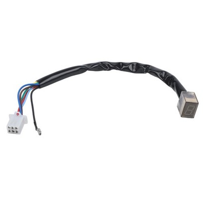 Leicht ablesbare digitale Ganganzeige für Motorräder Low Profile Design