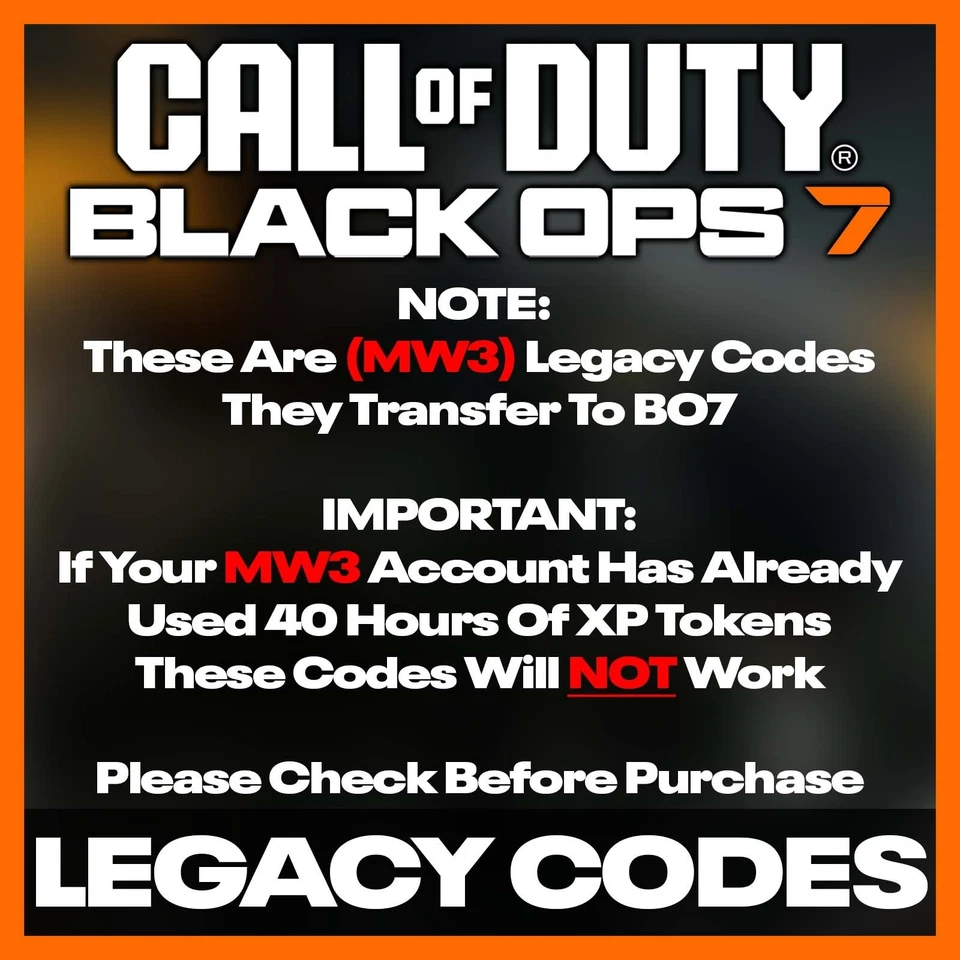 Call of Duty Black Ops 7 (BO7) – 40 Hours Double XP 2XP | MW3 Codes | Global - Image 2 of 4