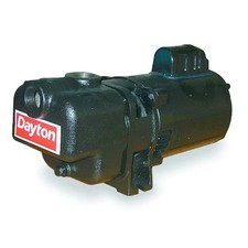 Dayton 4Ua65 Centrifugal Pump, 1 Hp, 115/230V Ac, 1 Phase, 90 Ft Max Head