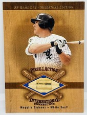 2001 SP Game-Used Magglio Ordonez GAME-USED Bat Piece Swatch Patch CHI White Sox