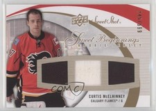 2007 Upper Deck Sweet Shot Beginnings Rookie Jersey /599 Curtis McElhinney rh0
