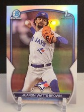 2023 Bowman Draft Chrome Juaron Watts-Brown Refractor #BDC-113 1st Bowman RC