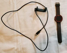 Garmin Forerunner 220 GPS Watch Black/Red With Charger - For Parts Or Repair 