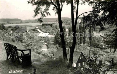 Bahra Saxon Switzerland View from the Edge of the Forest from Rest Bench Manual Print