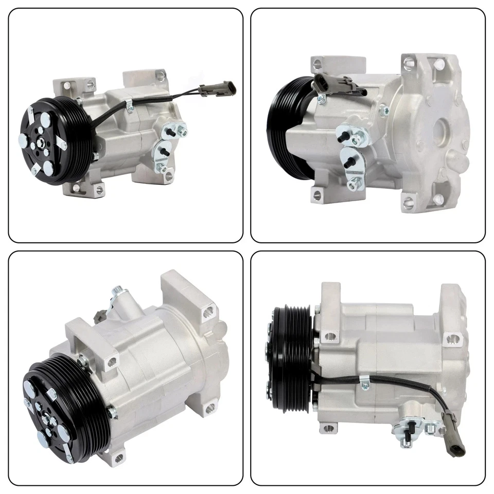 A/C Compressor For Chevrolet Silverado1500 2500 HD 3500 HD 2003-2010 4.3L 6.6L - Изображение 2 из 4