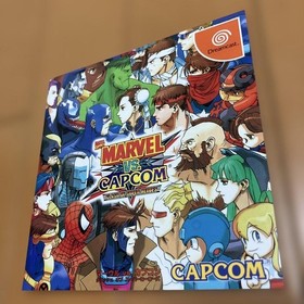 Marvel vs Capcom Clash of Super Heroes Dreamcast Japan with Obi Tested