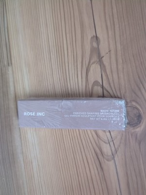 Rose Inc Brow Renew Fill 04 Enriched Shaping Eyebrow Gel Medium Brown 0.23oz