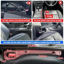 2 Pcs Car Seat Gap Filler Organizer With Phone Holder-upgrade Version Car Seat 2 Pcs Car Seat Gap Filler Organizer With Phone Holder-upgrade Version Car Seat