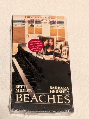 NEW Sealed Beaches (VHS, Full Screen, 1988) Touchstone Home Video