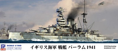 PitRoad 1/700 British Battleship HMS Barham 1941 W220 SALE!