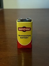 Vintage Ray - O - Vac 9 Volt Transistor Battery