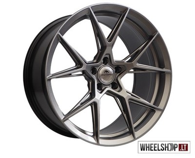 Forzza Oregon R18 5x120 4x 18 inch alloy wheels Gunmetal Reflex 8J + 9J ET35