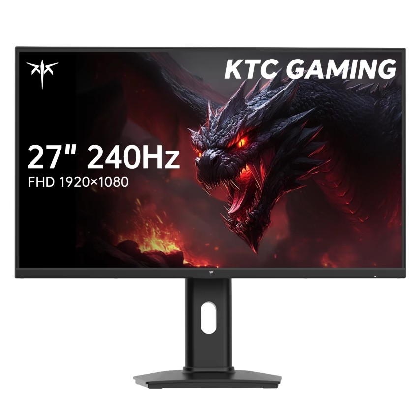 KTC 27 インチ ゲーミングモニター（H27F7） KTC H27F7 27'' Gaming Monitor 240Hz FHD 1080P IPS Height Pivot