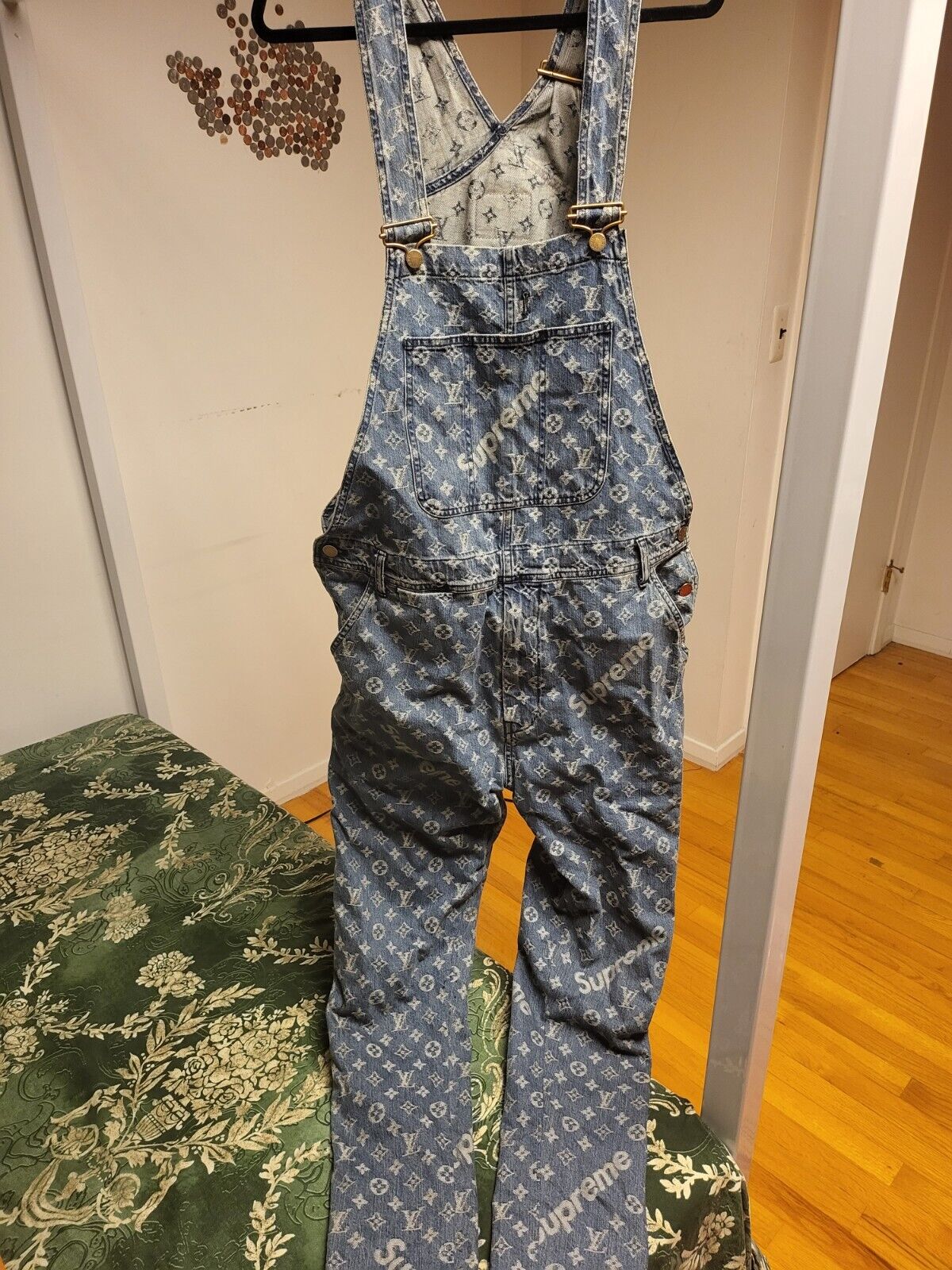 Louis-Vuitton x Supreme Overalls