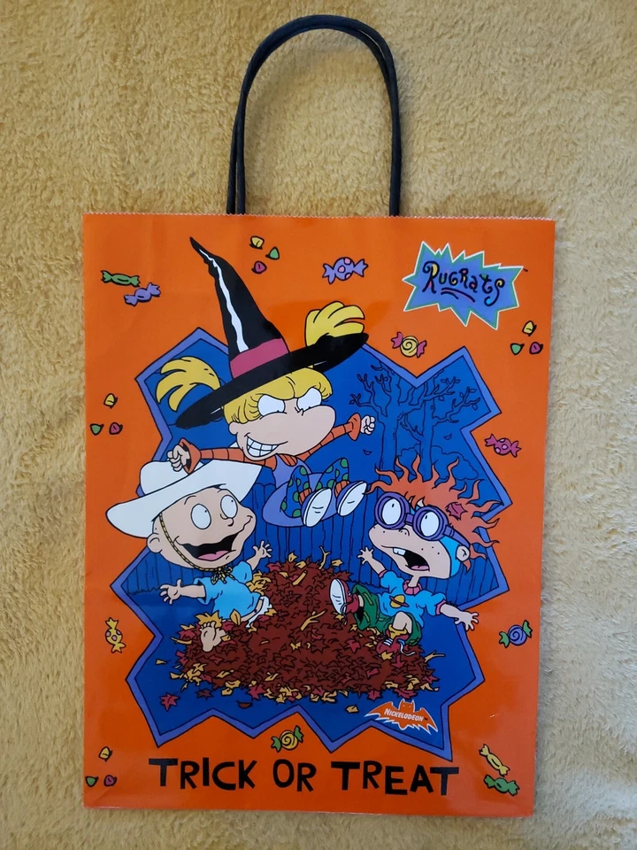Bolsas de dulces Nickelodeon Rugrats Vintage 1998 Halloween Truco o trato (2) Foto 2 de 4