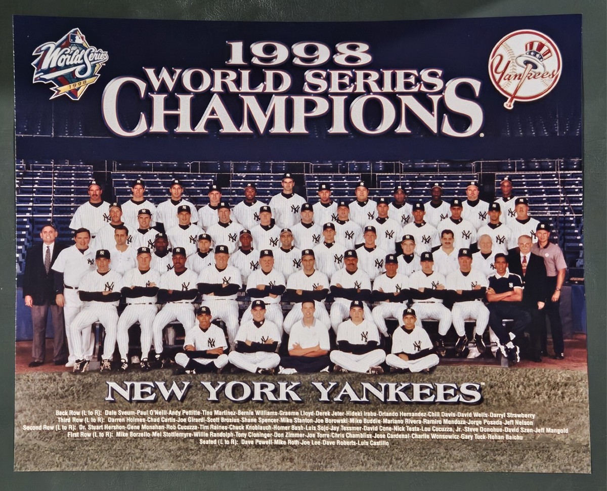 New York Yankees 1998 World Champions - World Series Champions | eBay