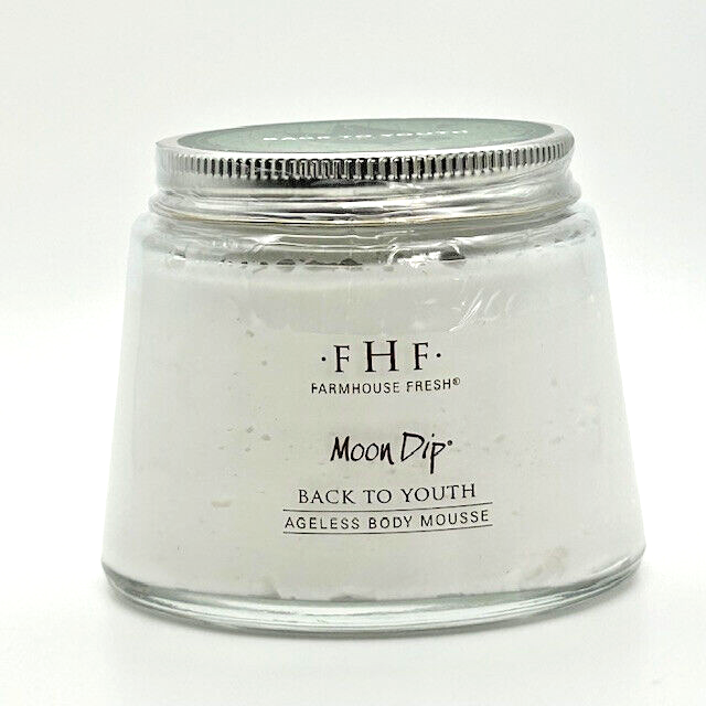 Moon Dip Back to Youth Ageless Body Mousse, 8 Fl Oz New Sealed