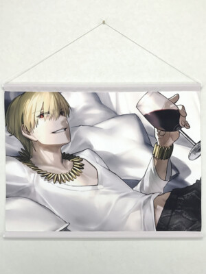 Fate/Extra CCC Archer Gilgamesh AR Suede Tapestry Wall Scroll C87 
