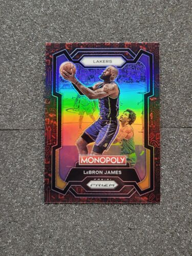 2023-24 Prizm Monopoly Lebron James Icons Parallel Sp - Picture 1 of 7