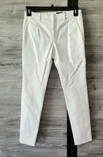 Gucci Vintage Tom Ford Era Ivory High Rise Straight Leg Pants Size 42