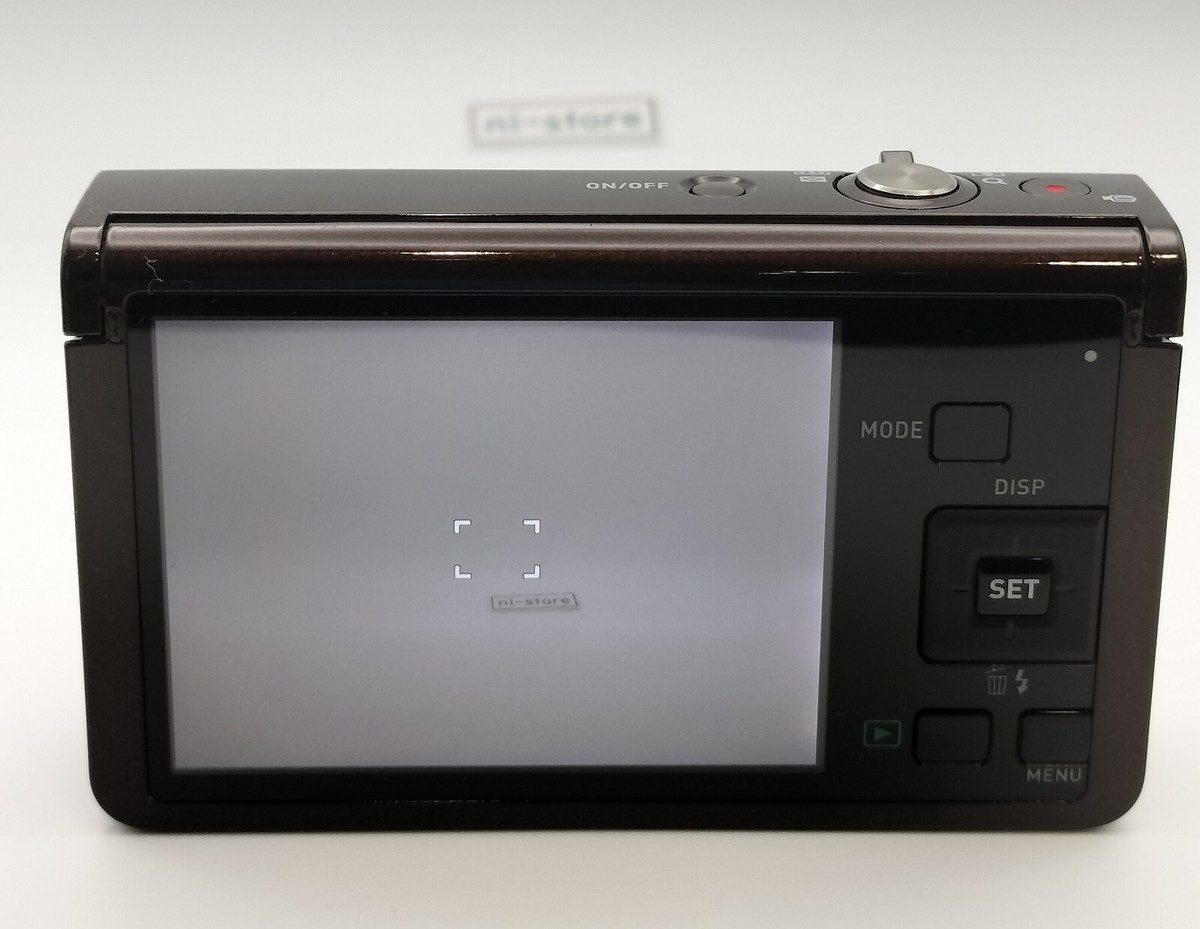 CASIO EXILIM EX-ZR50 Brown 16.1MP Compact Digital Camera From