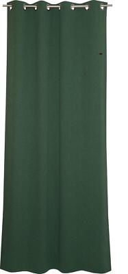 ESPRIT Fertig-Vorhang Harp 70460-090 darkgreen 140x250 cm blickdicht mit Ösen