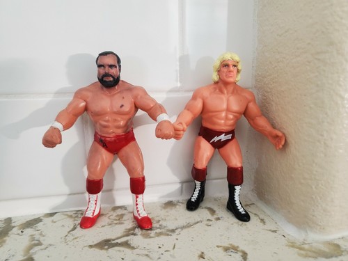 WCW Galoob Ric Flair UK Vintage Figure Arn Anderso...