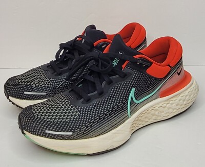 Nike ZoomX Invincible Run Flyknit Black Chile Red Shoes CT2228-002 Men Size 12.5