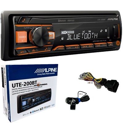 Autoradio alpine UTE200BT Radio Bluetooth IPHONE Android 4x50W USB + Mikrofon