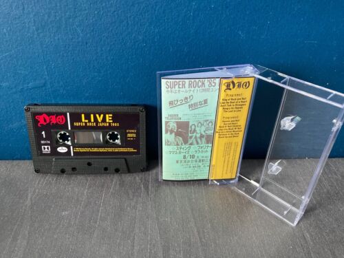 Heavy Metal Cassette Tape DIO Live in Japan 1985 - Picture 3 of 4