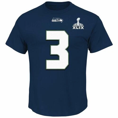 Majestic Russell Wilson NFL Shirts
